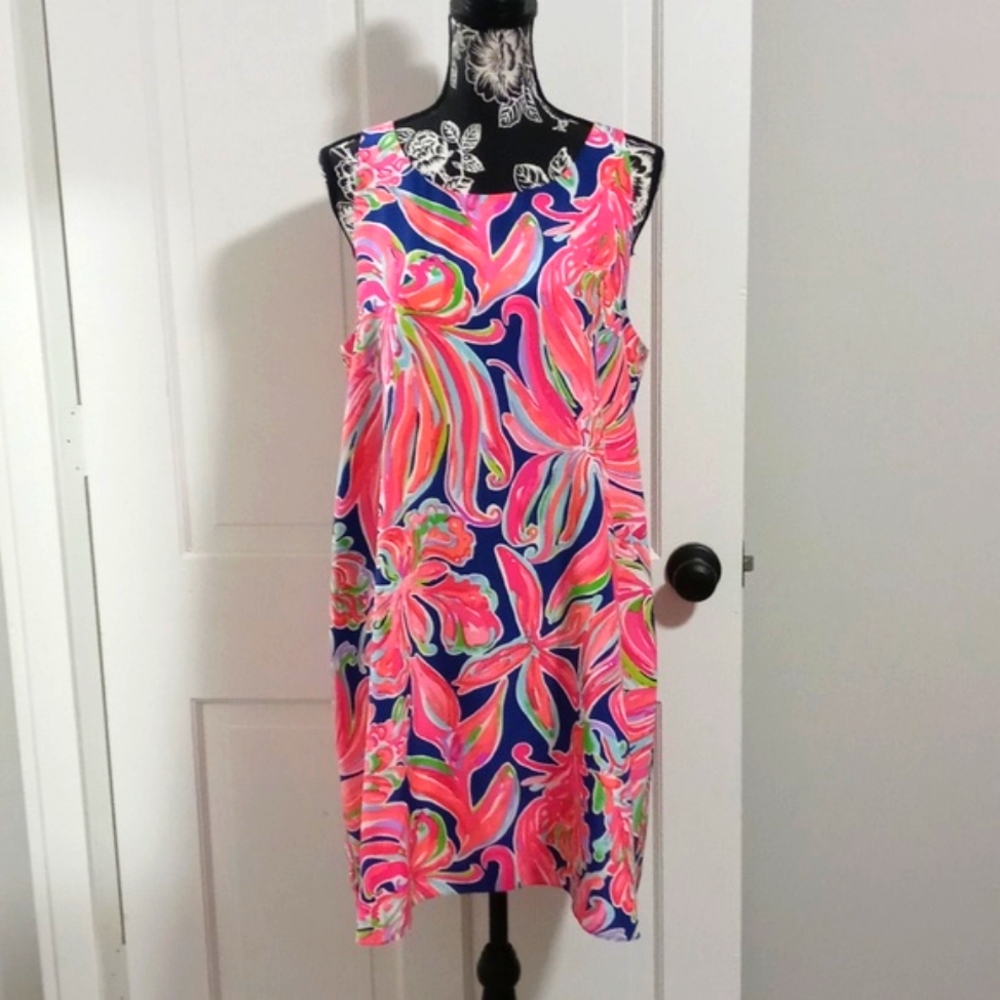 💞HTF Lilly Pulitzer💞 - Jackie Silk Shift Dress